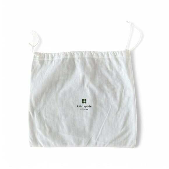 Vintage Kate Spade Cream Leather Shoulder Bag with Tassel - Picture 6 of 6